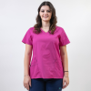 Bluza medicala Lotus Flex, stretch, fucsia, CVC-NP4