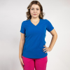 Bluza medicala Lotus Flex, stretch, albastru royal, TS-NP8