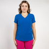 Bluza medicala Lotus Flex, stretch, albastru royal, TS-NP8