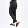 Pantaloni medicali Lotus Flex, stretch, cu snur, negru, TS-SP4