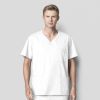 Bluza uniforma medicala, WonderWORK, 103A-WHIT