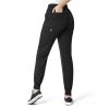 Pantaloni uniforma medicala, WonderWink Aero, 5329-BLAC