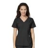 Bluza uniforma medicala, W123, 6155-BLAC