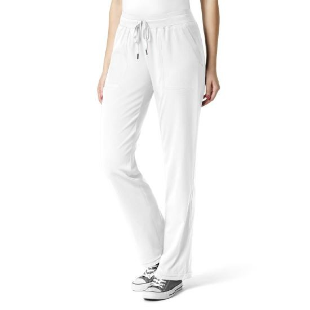 Pantaloni uniforma medicala, WonderWink Aero, 5129-WHIT