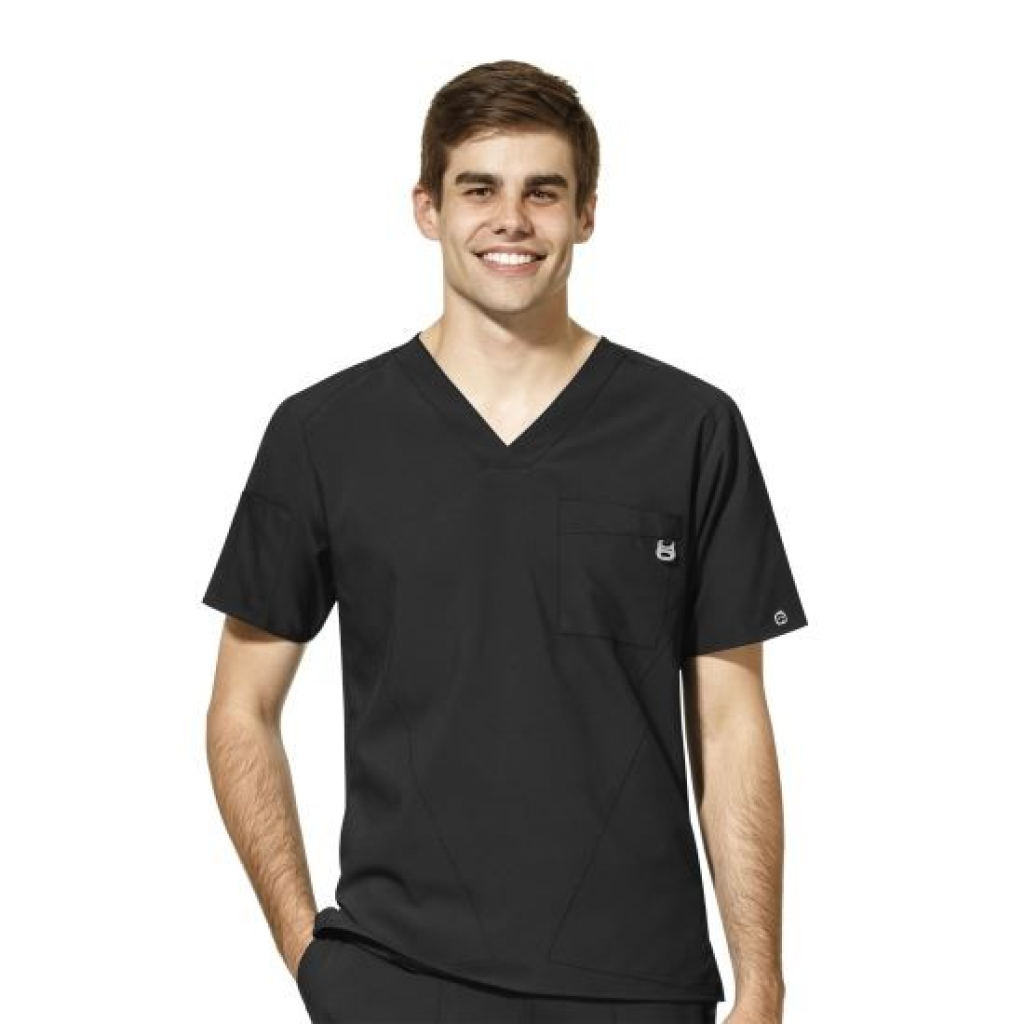 Bluza uniforma medicala, W123, 6355-BLAC