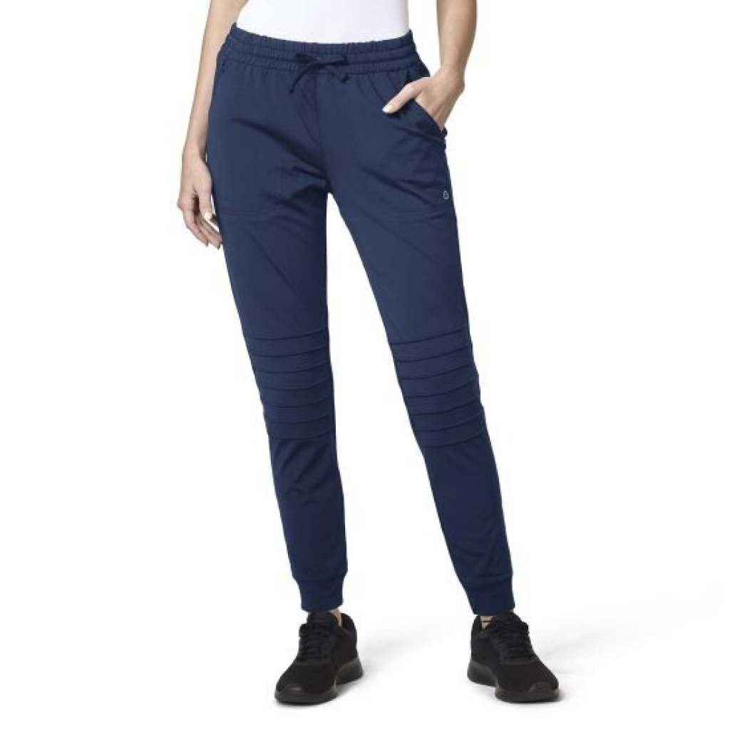 Pantaloni uniforma medicala, WonderWink Moto, 5199-NAVY