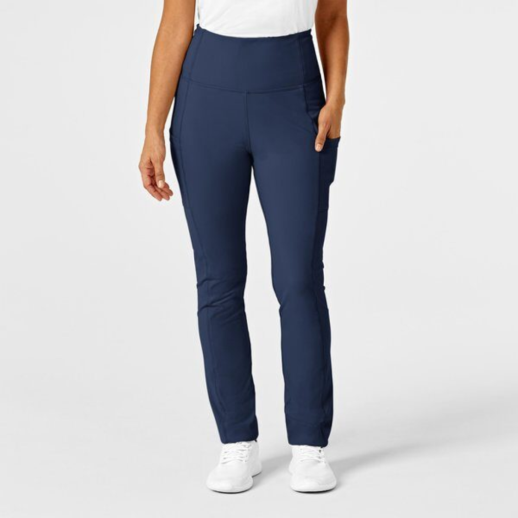 Pantaloni uniforma medicala, WonderWink Renew, 5159-NAVY