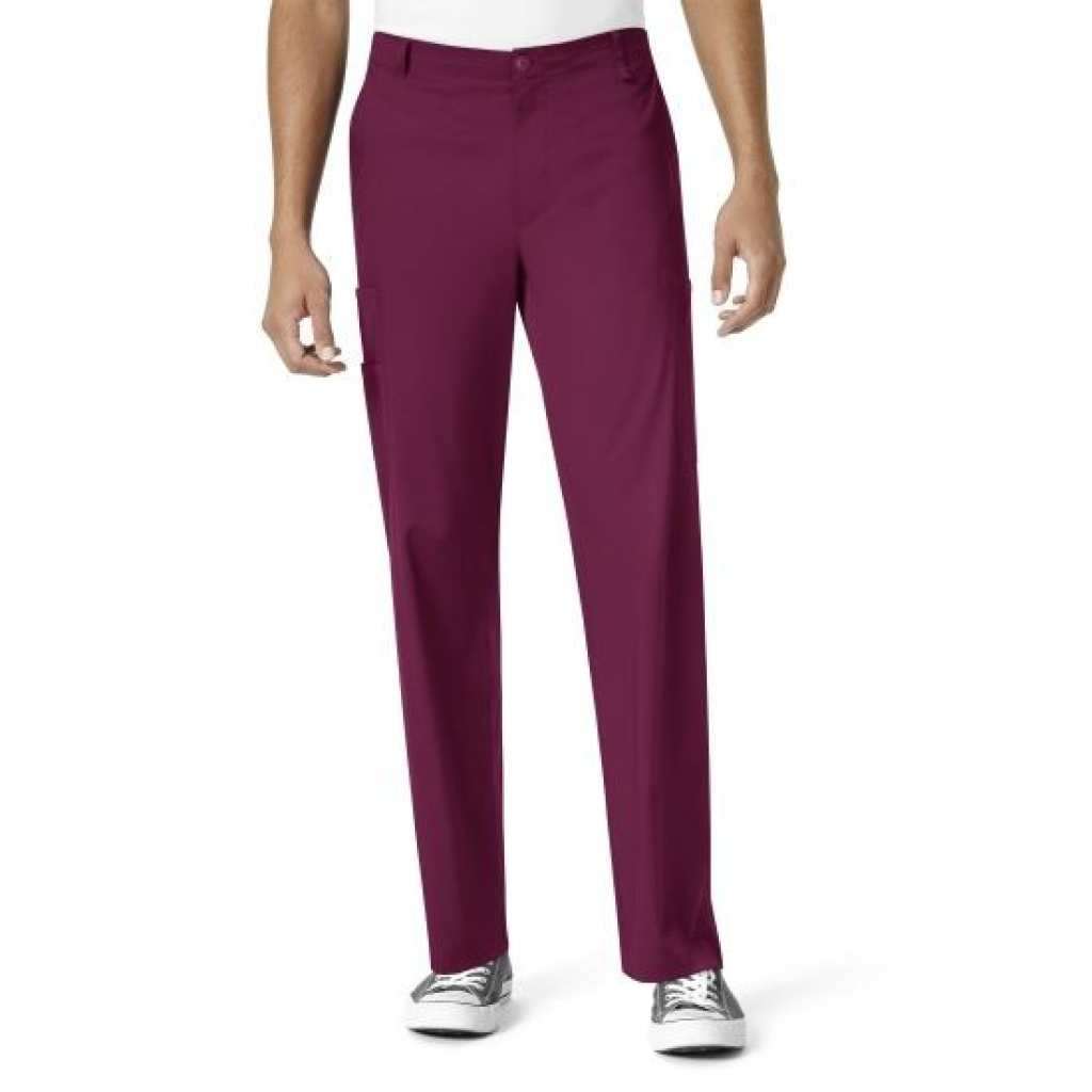 Pantaloni uniforma medicala, WonderWink PRO, 5619-WINE