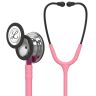 Pachet student -  Stetoscop Littmann Classic III Roz perlat cu capsula oglinda 5962 + Borseta roz perlat